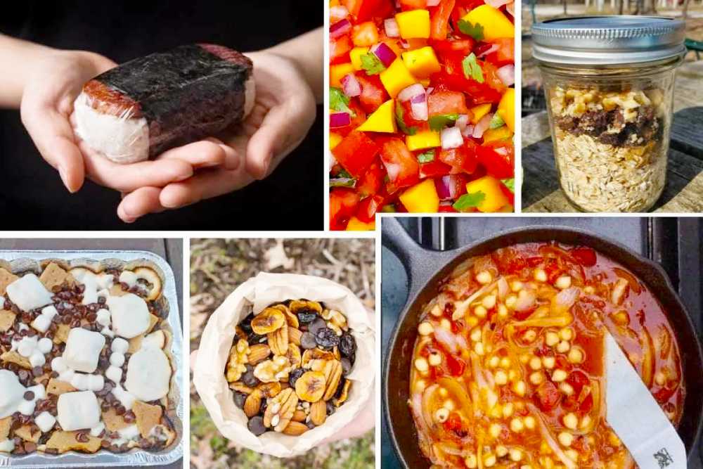 canned food for camping