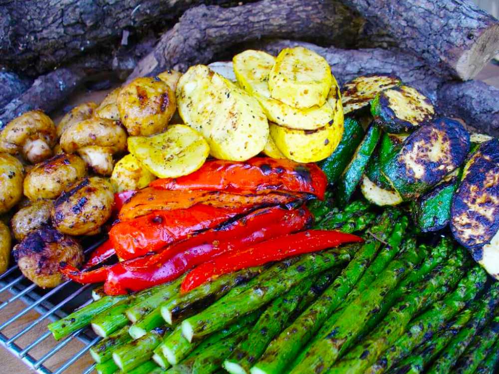 veggies for camping